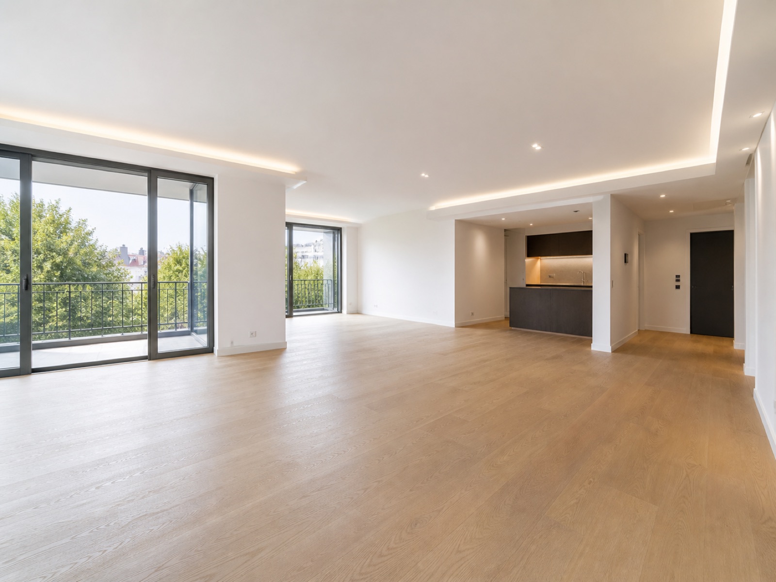 Raum vor Homestaging – leer und kahl